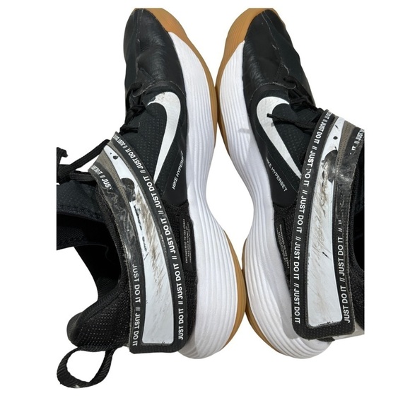 Nike Womens React Hyperset Women's Volleyball Shoe black white size 9.5 - Picture 4 of 9